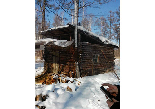俄罗斯积雪砂金矿区